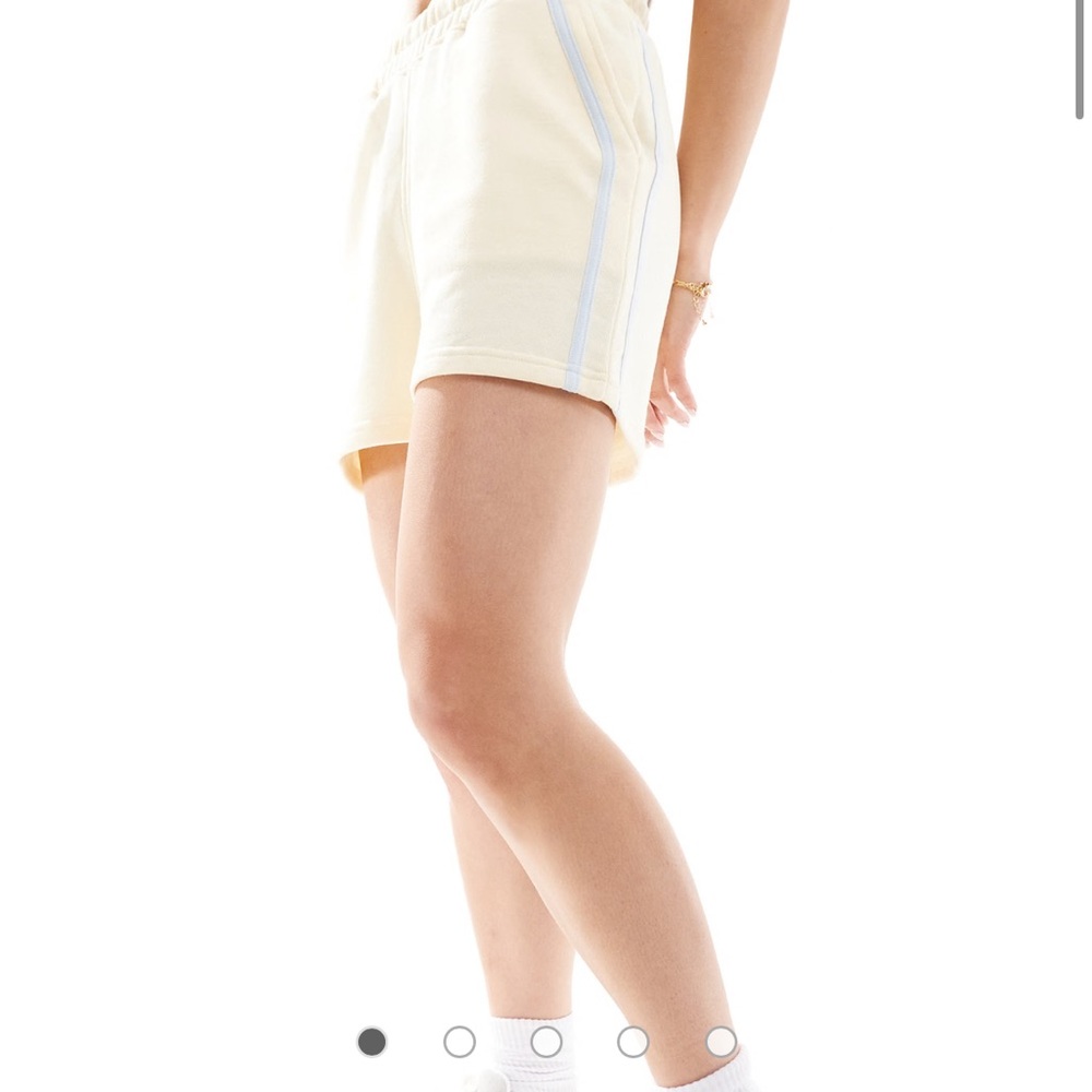 Kaiia yellow and blue sweatshorts